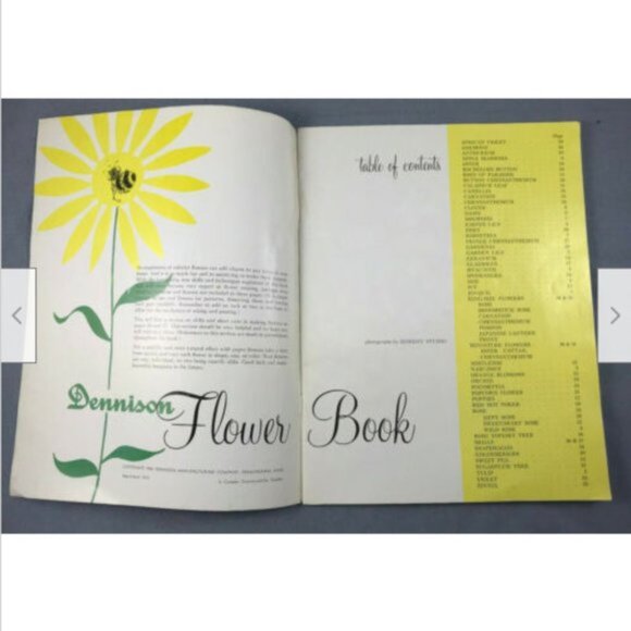 Dennison How to Make Crepe Paper Flower Rose Vtg Hand Craft Book 1963 - Picture 4 of 6